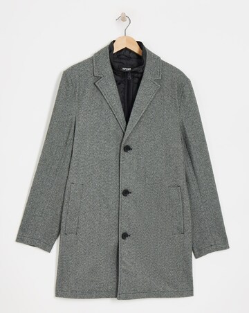 Overcoat With Stitched Internal Gilet