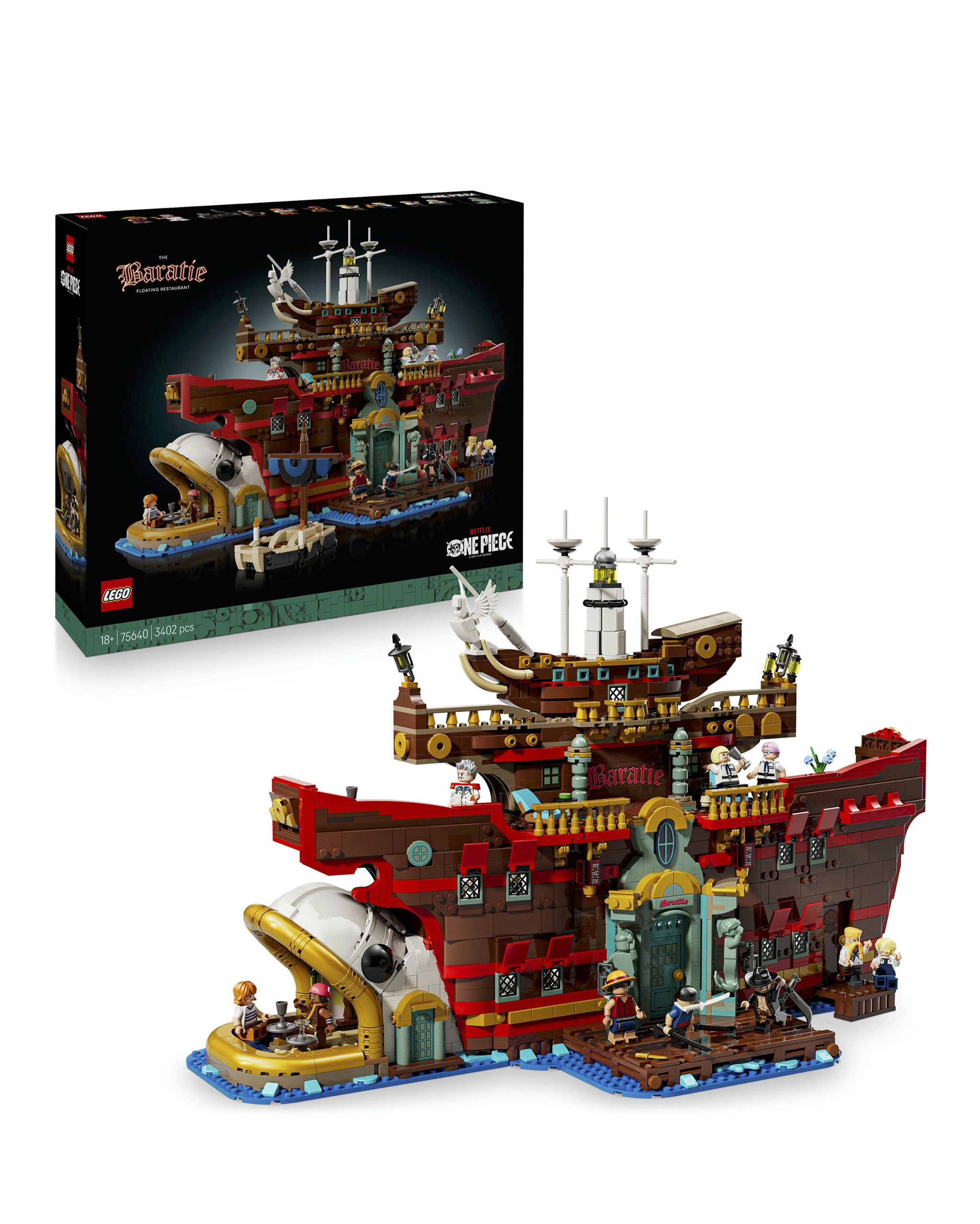 LEGO® ONE PIECE The Baratie Floating Restaurant 