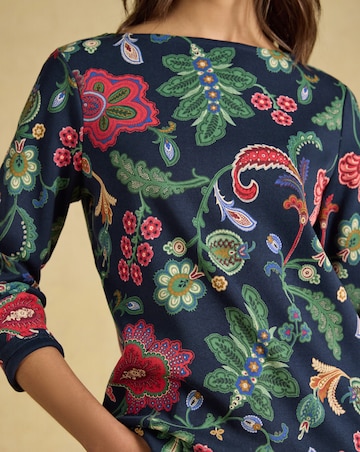 Joules Printed Harbour Top