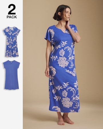 Julipa Value 2 Pack Floral Nighties