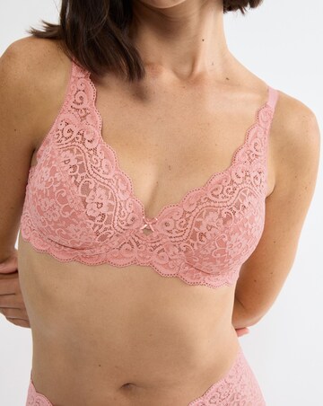 Triumph Amourette Full Cup Wired Bra Cherry Rose