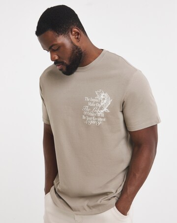 Jack & Jones Oriental Back Print Tee