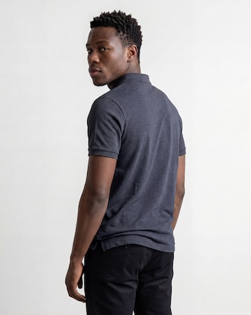 Pure Cotton Marl Pique Polo