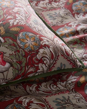 Laurence Llewelyn-Bowen Festive Robin Duvet Cover Set