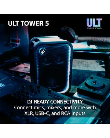 Sony ULT Tower 5 Party Speaker - Black