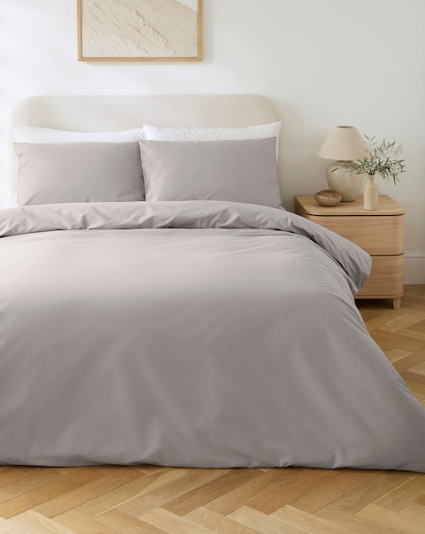 Pure Cotton 200 Thread Count 30cm Fitted Sheet