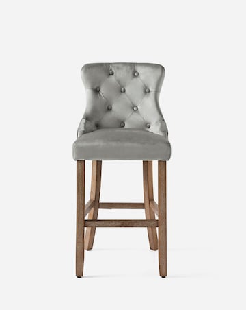 Mabel Velvet Barstool
