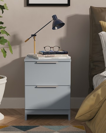 Humber Ready Assembled 2 Drawer Bedside - Kids