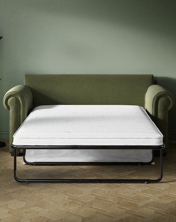 Jay-Be Heritage Cosy Chenille 2 Seater Sofa Bed with E-Pocket Mattress