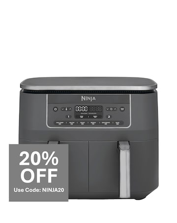 Ninja 6-in-1 Dual Zone Air Fryer 7.6L DZ300UK