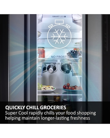 Haier HDPW5618DWPK Fridge Freezer INST