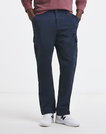 Cotton Stretch Cargo Trouser