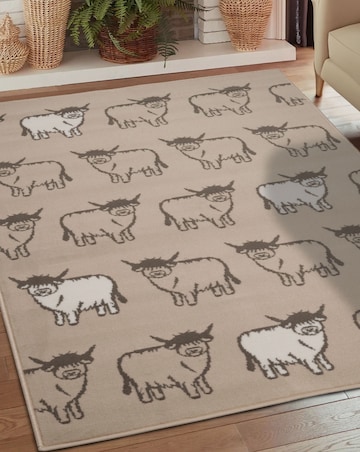 Meastro Highland Herd Rug