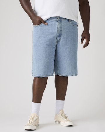 Levi's 469 Loose Denim Shorts - Light Wash