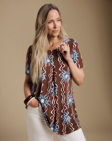 Julipa Printed Jersey Tunic