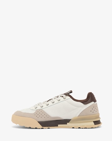 Lacoste Slam Shot Trainers - Off White/Brown