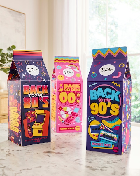 Treat Kitchen Back to the 80's, 90's, 00's Sweet Carton Bundle