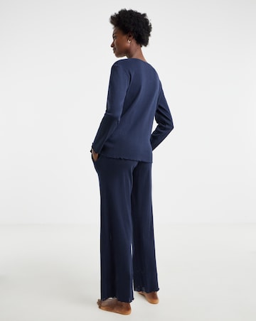 Pretty Secrets Pointelle Rib Pyjama Set