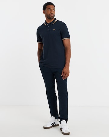 Voi Tipped Pique Polo Long Length