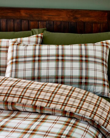 Catherine Lansfield Kelso Check Duvet Cover Set