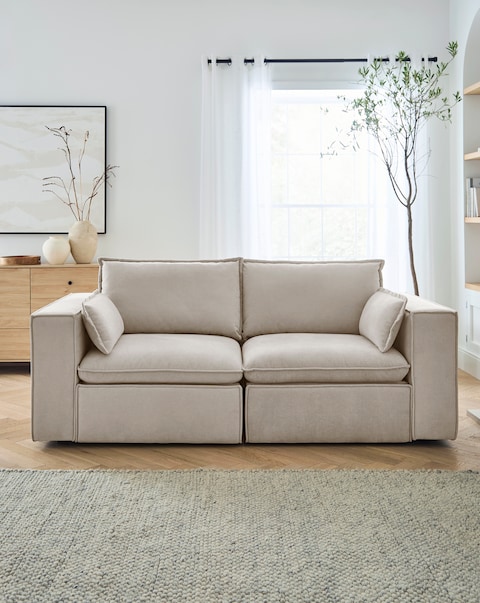 Campbell 2 Seater Power Recliner Sofa