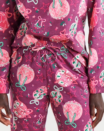 Pretty Secrets Bauble Print Pyjama Set