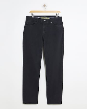 Lee Extreme Motion Straight Jean - Black