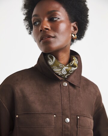 JdY Faux Suede Shirt