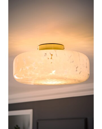 ValueLights India Confetti Large Flush Ceiling Light