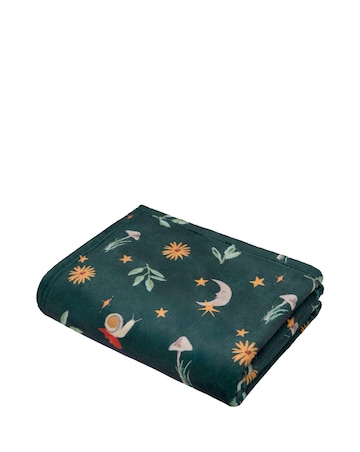 Fusion Botanical Mushrooms Throw