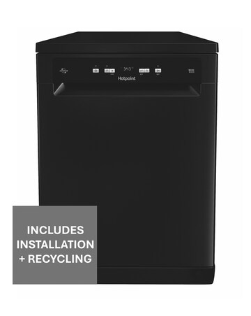 Hotpoint HP2FFC14BN6BUK Freestanding Full Size Dishwasher with ActiveDry - INST