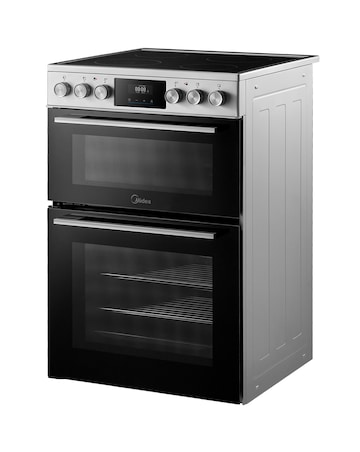 Midea 60cm Freestanding Electric Cooker - Stainless Steel