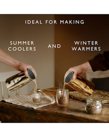 Hot Chocolate Maker & Milk Frother - Copper