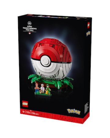 LEGO Pokemon Iconic Trainer Moments Poke Ball 72154