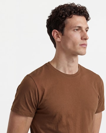 Pure Cotton Crew Neck T-Shirt Long