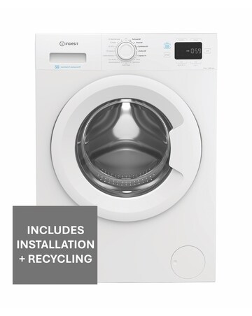 Indesit IP 946 Push & Go Washing Machine - White + Install