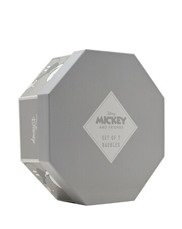Disney Set of 7 Baubles - Mickey & Friends