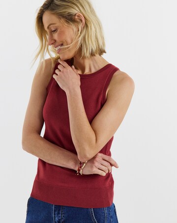 Short Sleeve Cardigan And Vest Twinset