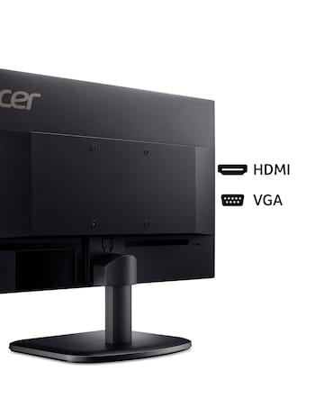 Acer EK221QJ0 21.5in FHD ZeroFrame 120Hz 5ms Monitor with Ergonomic Stand