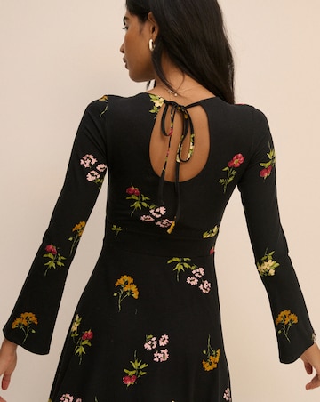 Nobody's Child Tate Long Sleeve Mini Jersey Dress
