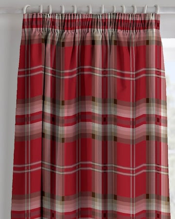 Catherine Lansfield Kelso Check Curtains