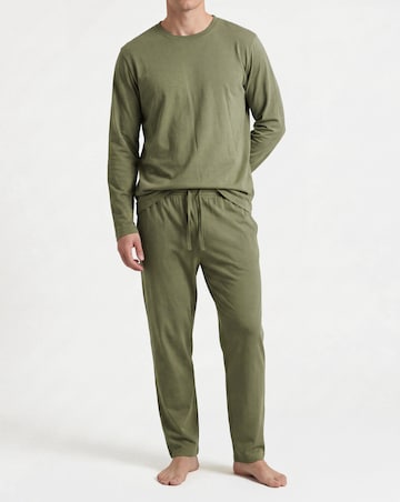 2 Pack Long Sleeve Open Hem PJs