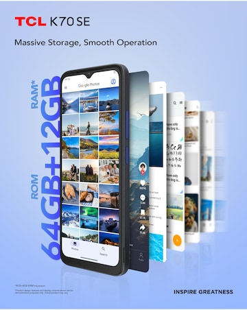 TCL K70 SE 4G 64GB - Indigo Black