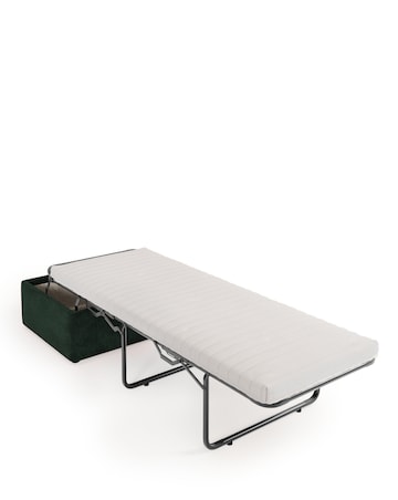 Jay-Be Brushed Twill Footstool Bed with Comfort Mattress