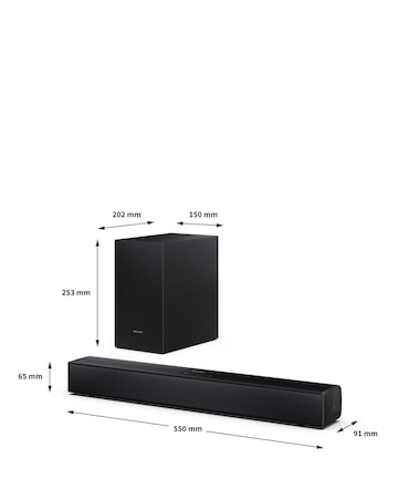 Sharp 240W 2.1 Compact Soundbar