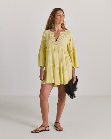 Figleaves Frida Lime Beach Dress