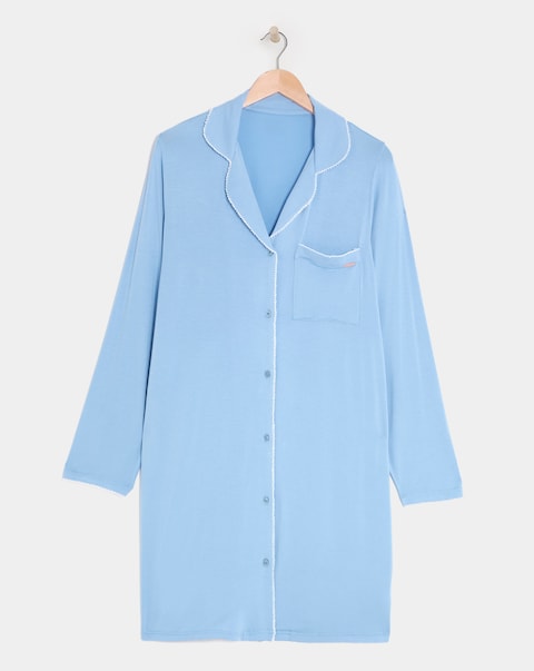 Figleaves Picot Trim Nightshirt