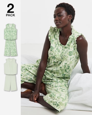 Julipa Value (2 Pack) Culotte Pyjama Sets