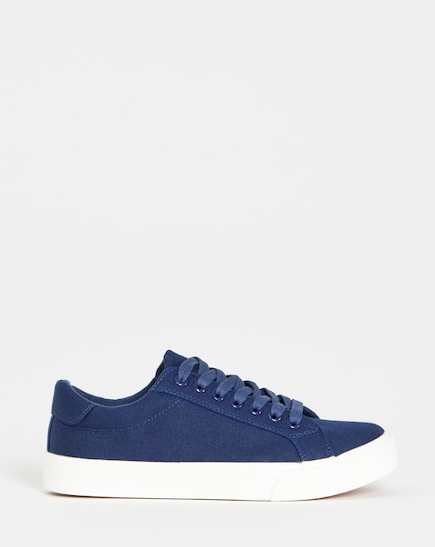 Busselton Lace Up Leisure Pumps - Wide Fit (E)