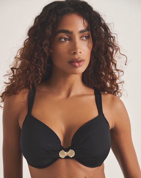 MAGISCULPT Shell Detail Underwired Bikini Top
